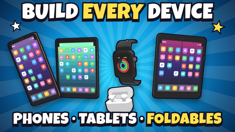 Official Roblox thumbnail for Build a Phone Empire